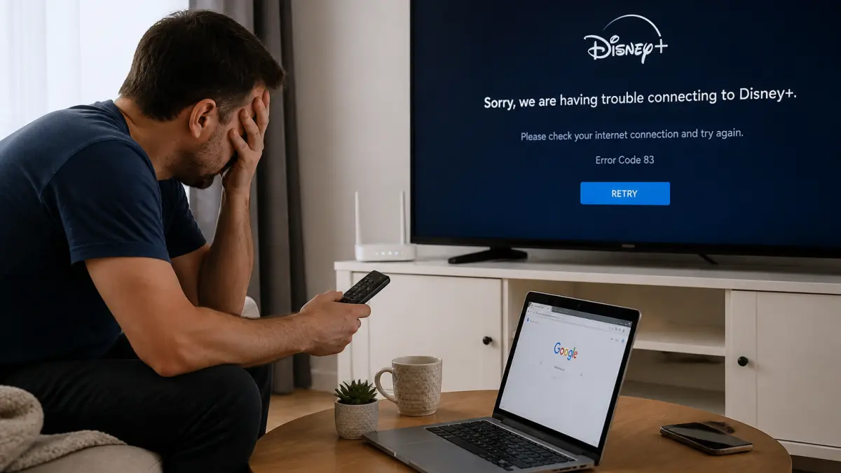 Disney Plus ne fonctionne plus : solutions pour restaurer l’accès au service de streaming et de VOD