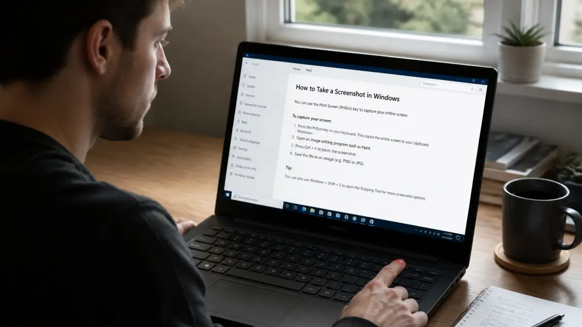 Raccourcis clavier pour faire une capture d’écran sur Windows : méthodes efficaces