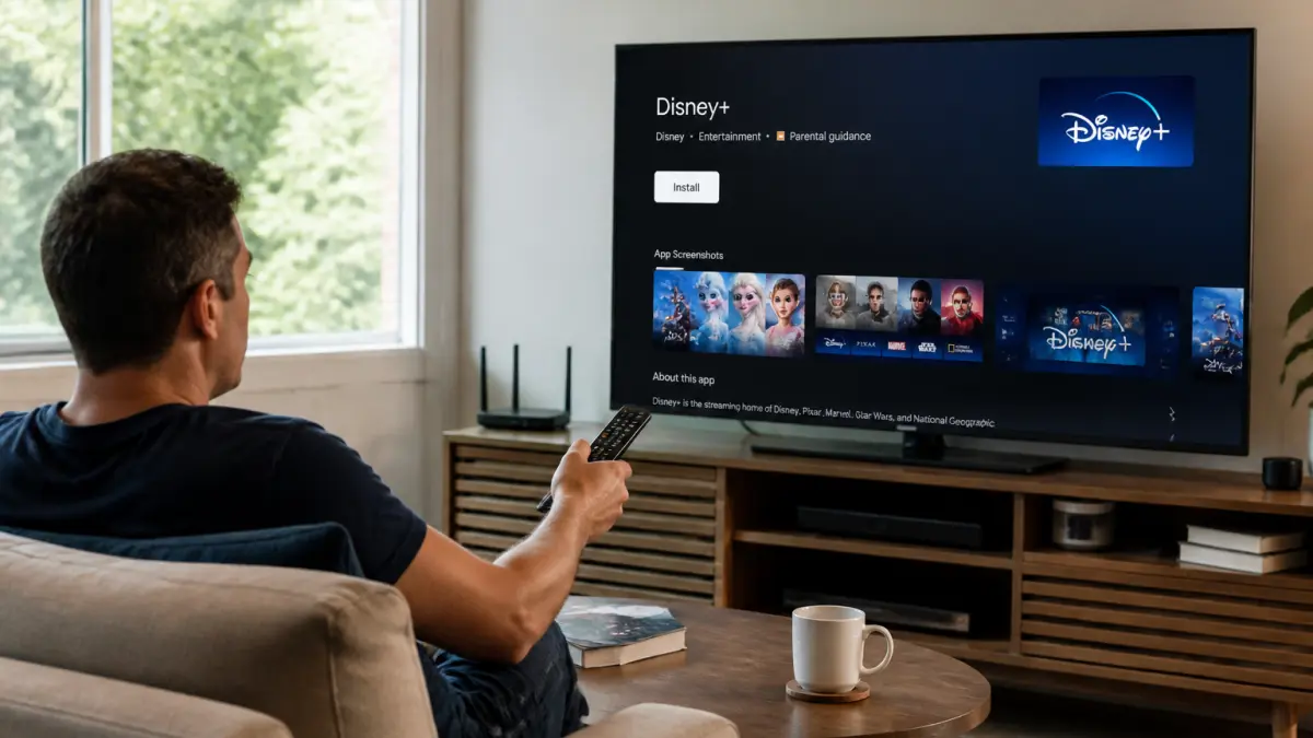Installer Disney Plus sur une TV Android : méthode simple pour accéder au service de streaming
