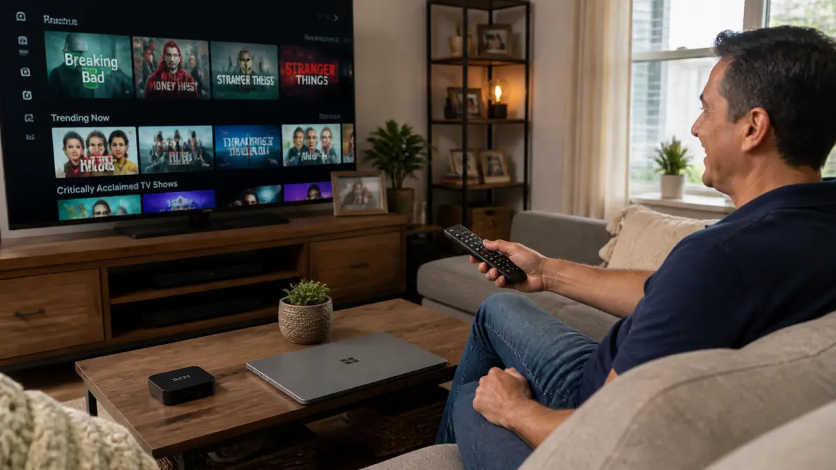 Installer Netflix sur votre téléviseur : astuces faciles pour profiter de vos séries favorites