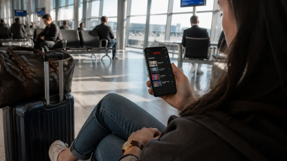 Télécharger des épisodes Netflix pour les visionner hors connexion
