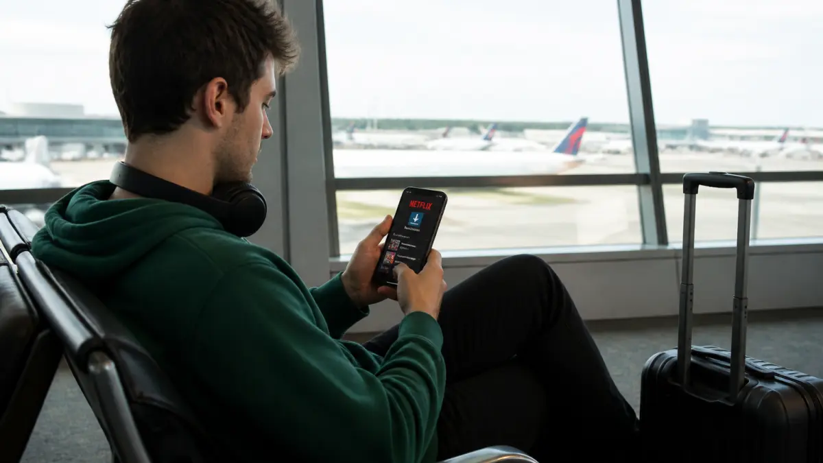 Télécharger des épisodes Netflix pour les visionner hors connexion