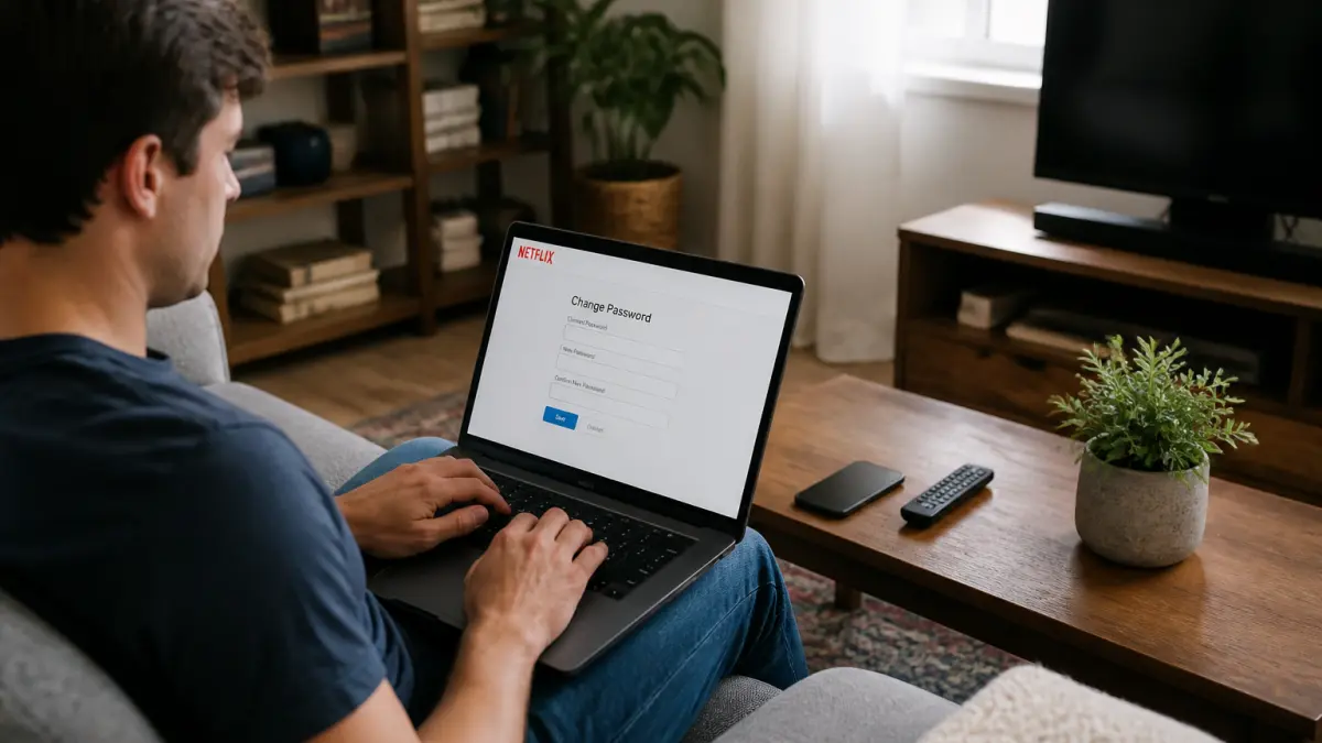Modifier facilement le mot de passe de votre compte Netflix étape par étape
