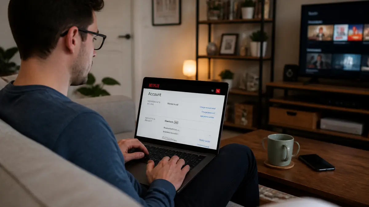 Modifier facilement le mot de passe de votre compte Netflix étape par étape