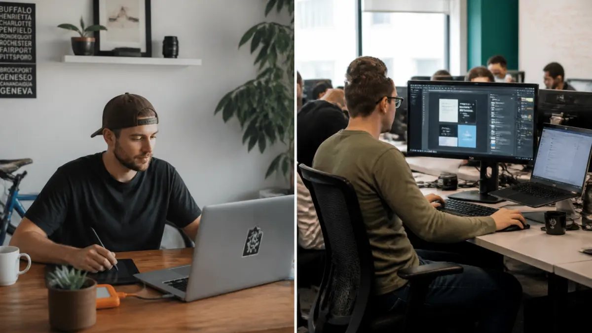 Salaire du webdesigner : quelles distinctions entre indépendant et employé ?