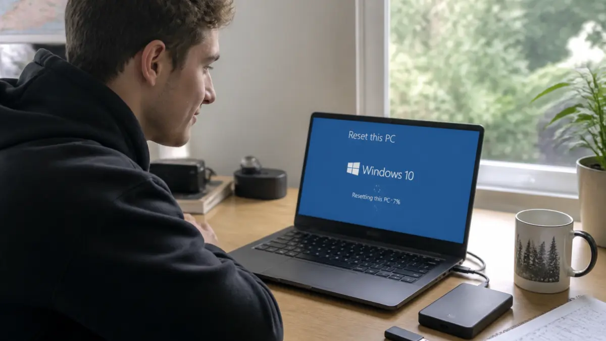 Comment réinitialiser Windows 10 tout en gardant ses fichiers