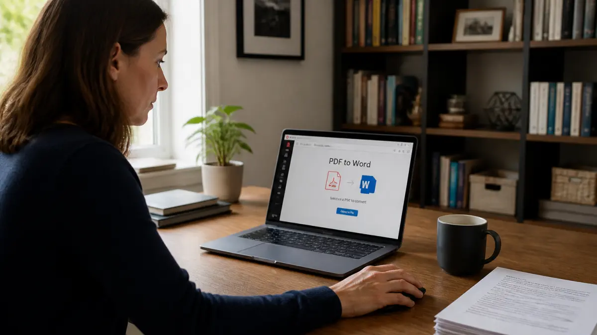 Convertir un PDF en Word sans déformer la mise en page : méthodes fiables