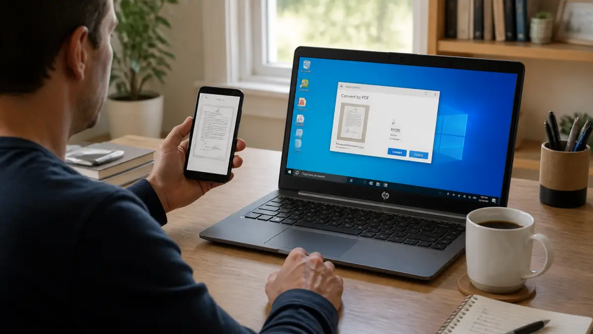 Transformer une image JPG en PDF : solutions rapides sur Windows, Mac et mobile
