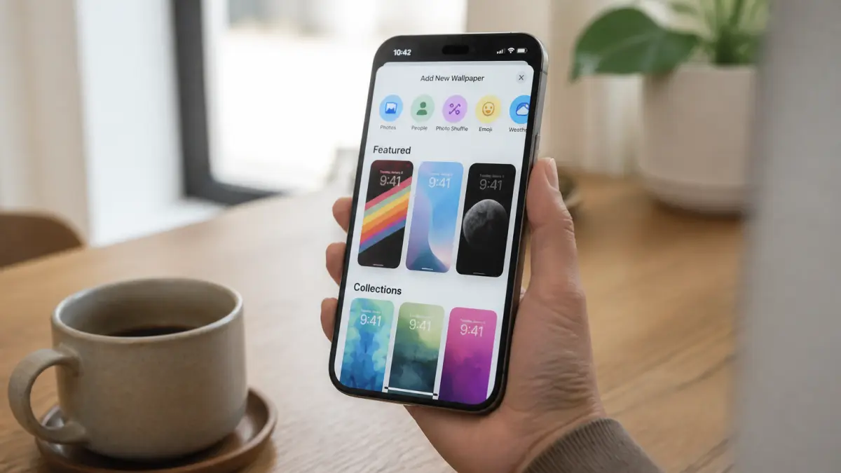 Fond d’écran iPhone : où trouver des images adaptées et comment les installer