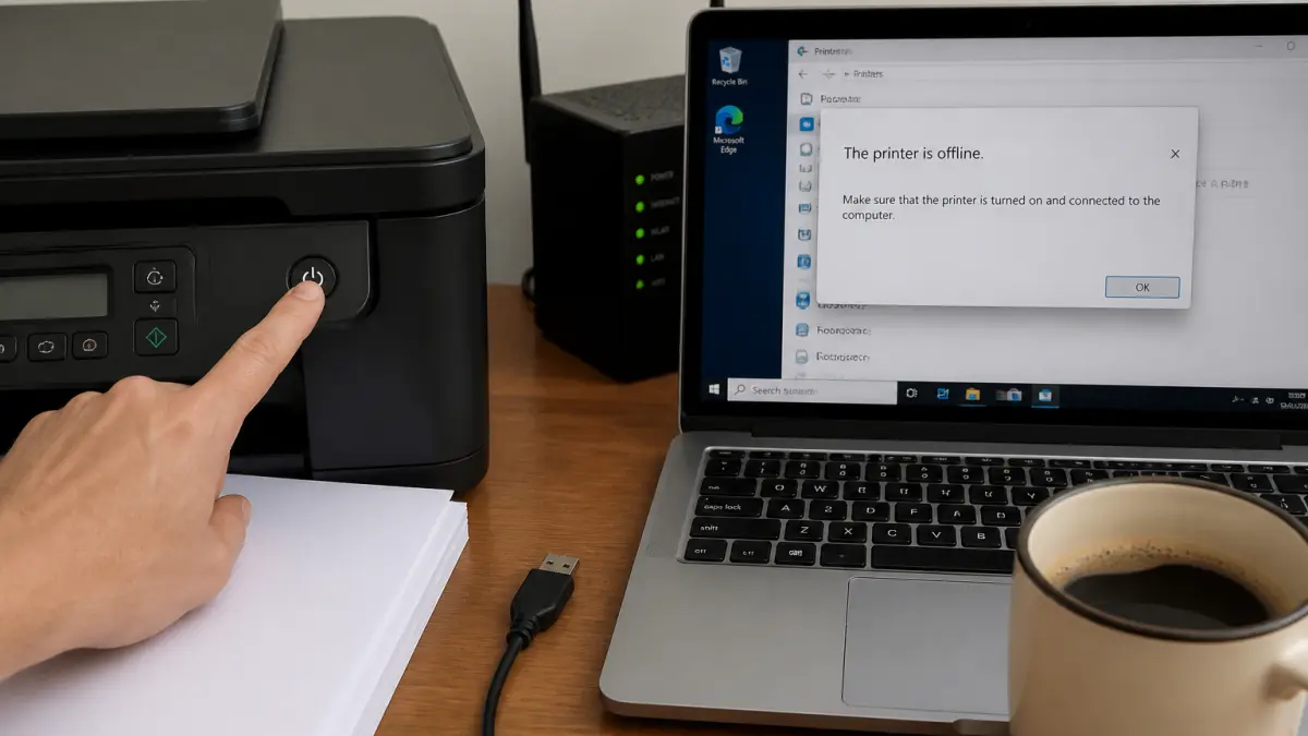 Imprimante hors connexion : comment rétablir l’impression étape par étape