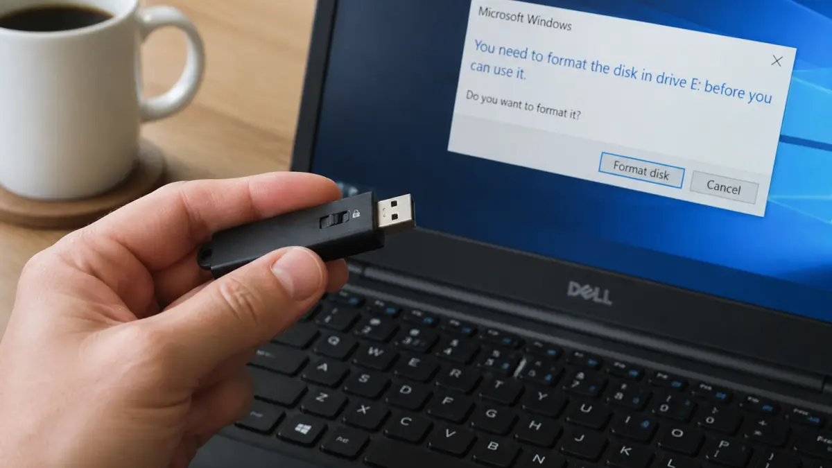 Clé USB protégée en écriture : comment récupérer l’usage du support
