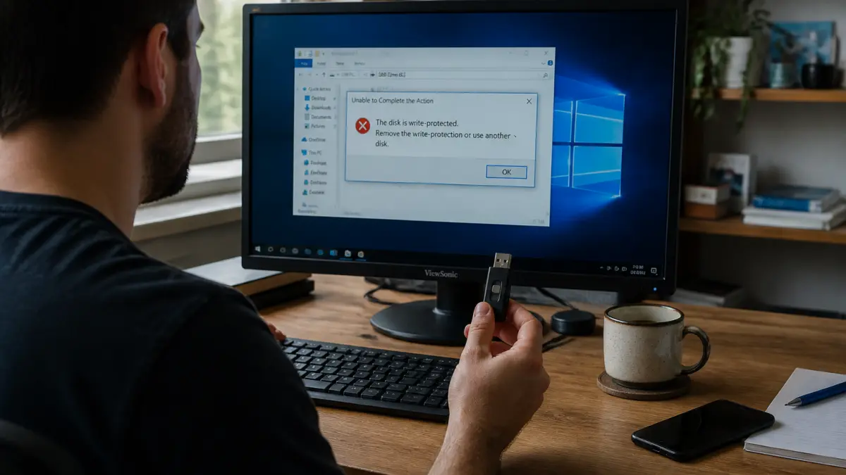Clé USB protégée en écriture : comment récupérer l’usage du support
