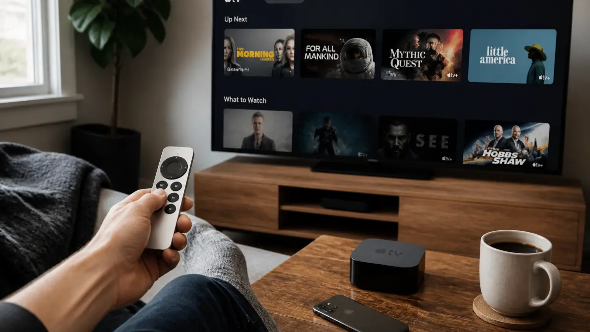 Apple TV : à quoi sert l’application et comment l’utiliser sur une télévision