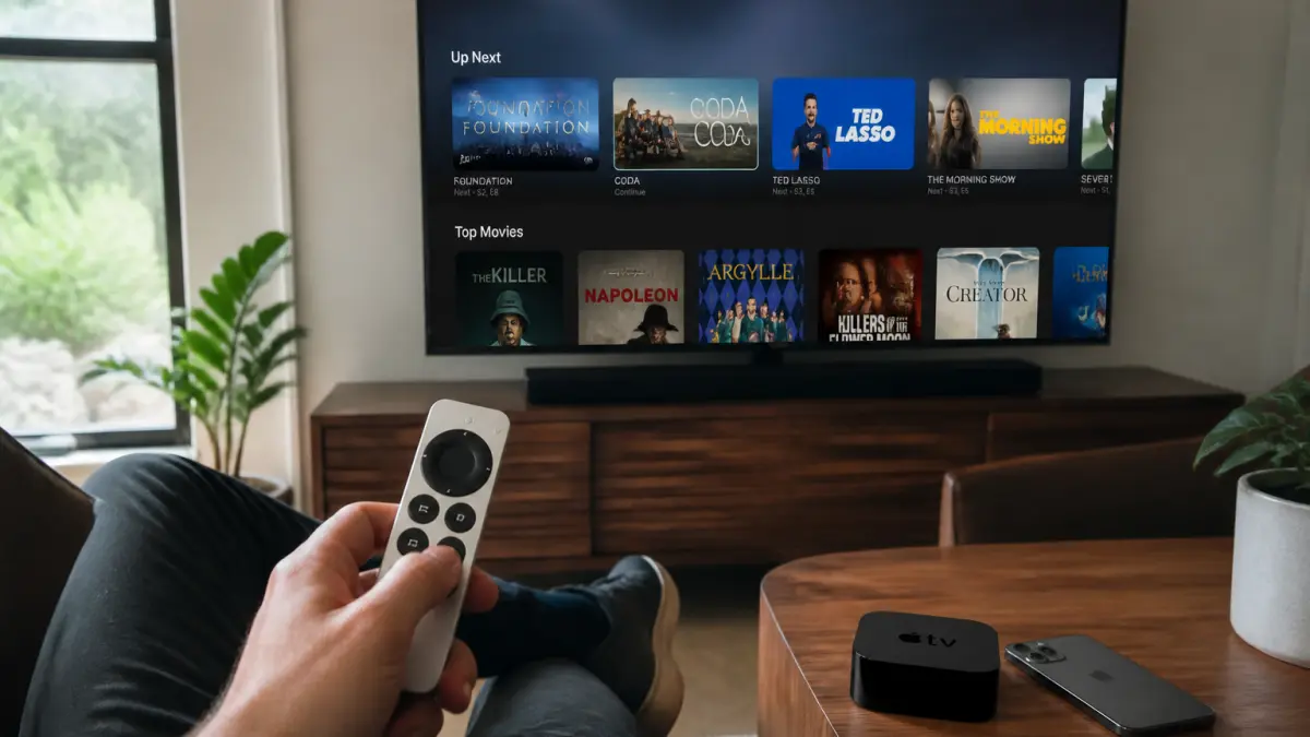 Apple TV : à quoi sert l’application et comment l’utiliser sur une télévision