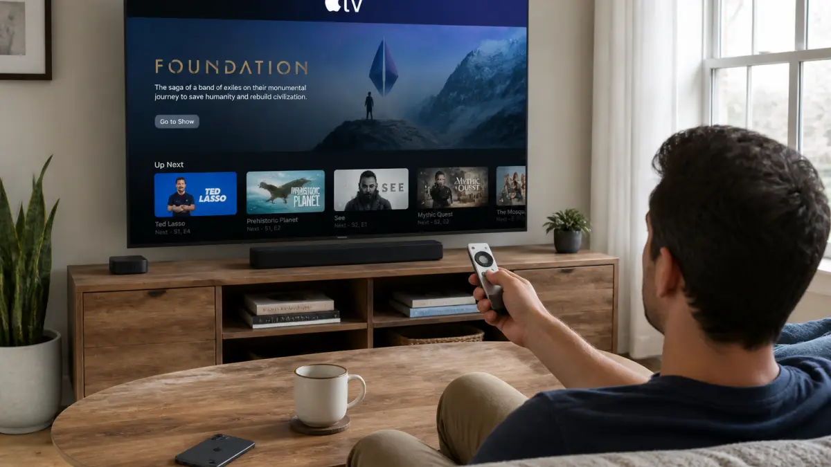 Apple TV : à quoi sert l’application et comment l’utiliser sur une télévision