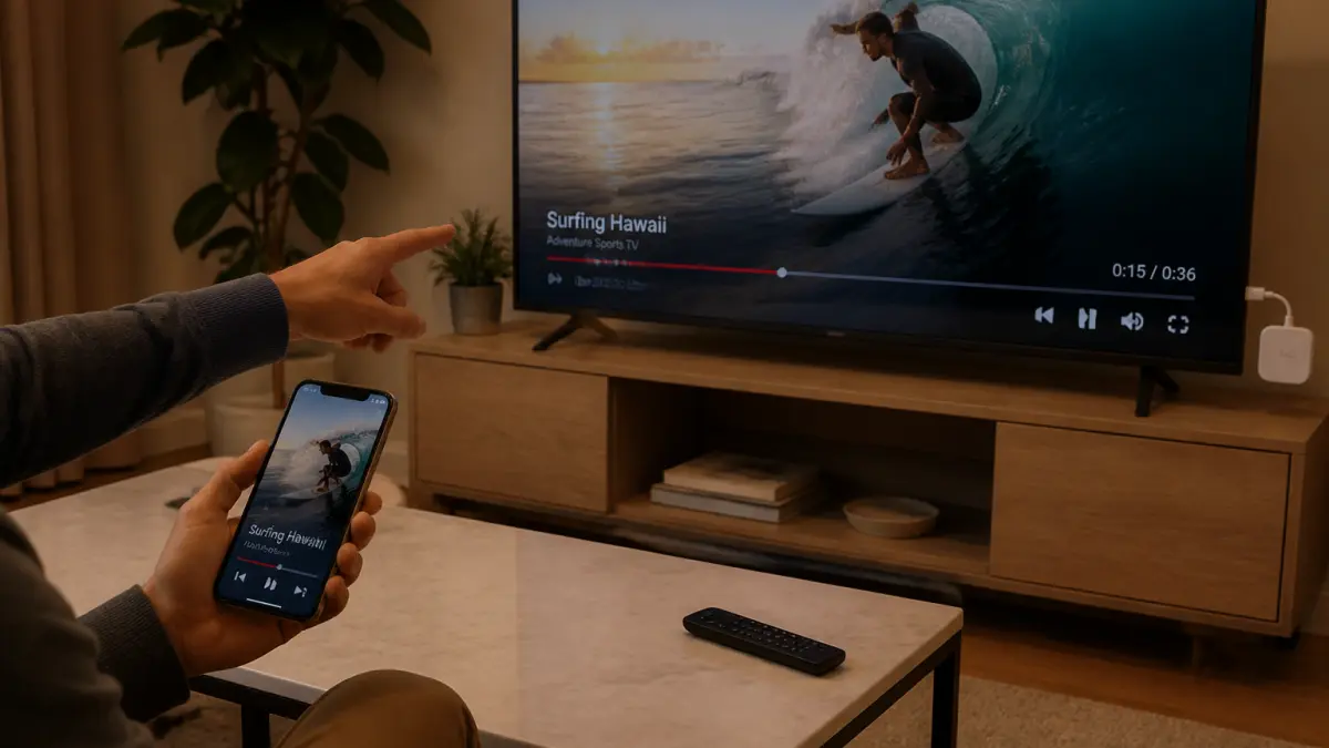 Google Chromecast : comment diffuser une vidéo sur sa télévision facilement