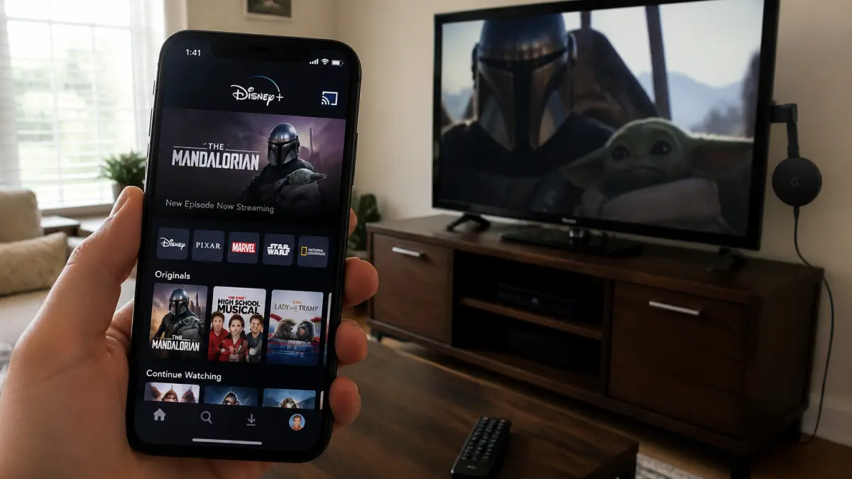 Disney Plus sur Chromecast : méthode complète pour lancer un film depuis mobile