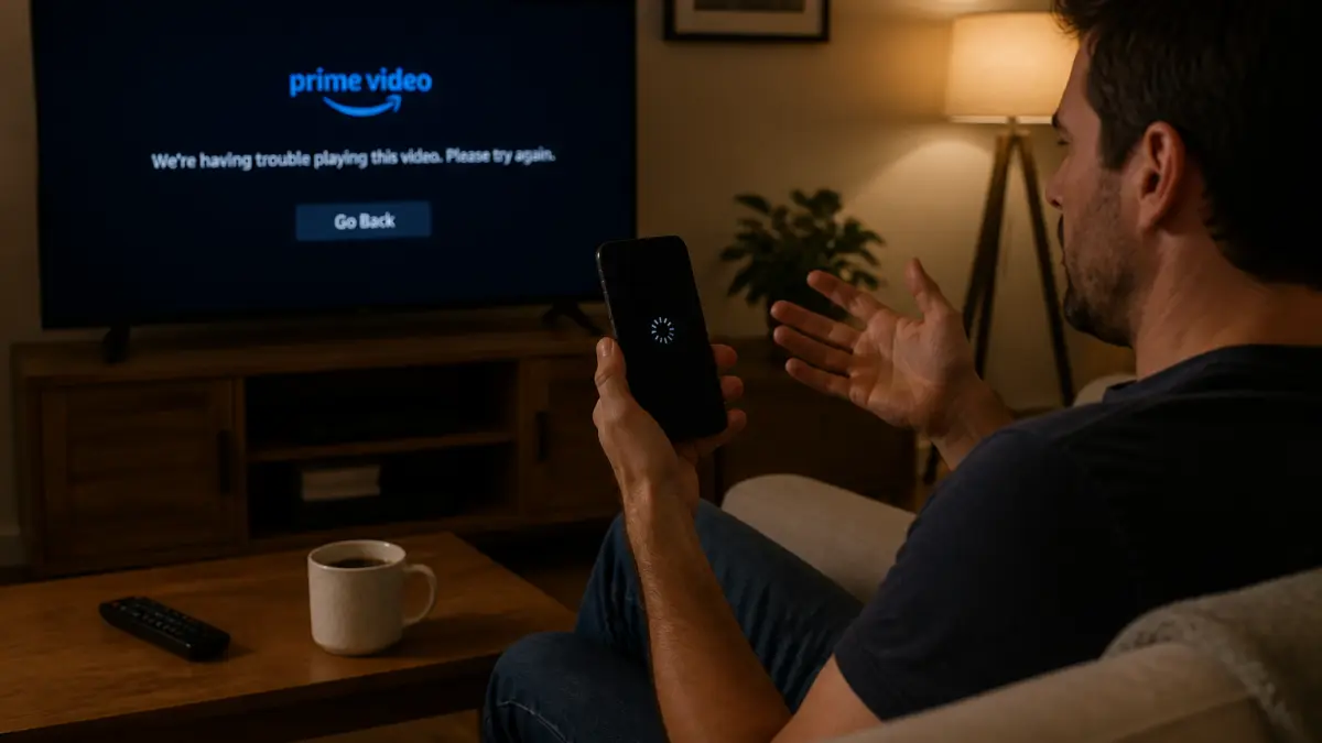 Prime Video ne fonctionne plus : causes fréquentes et correctifs rapides