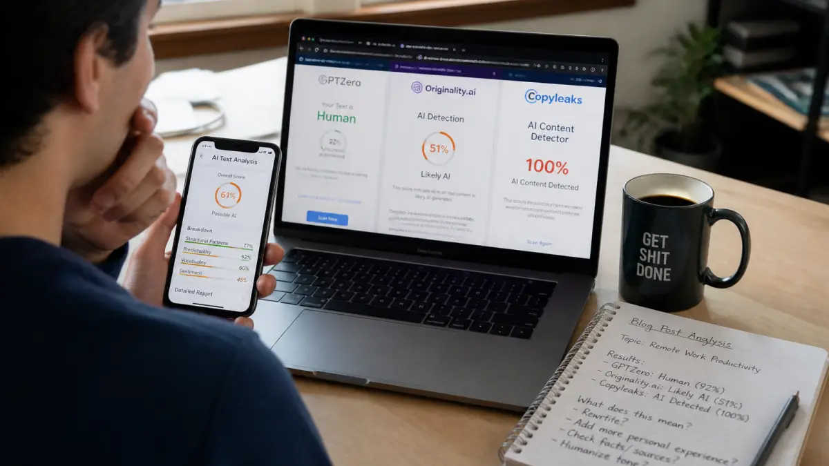 Detecteur ChatGPT : pourquoi les résultats varient d’un outil à l’autre