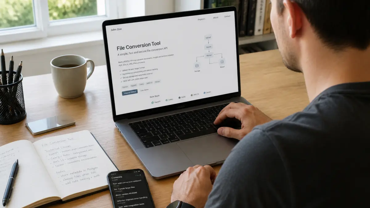 Stage développeur web : comment préparer un portfolio qui rassure une entreprise