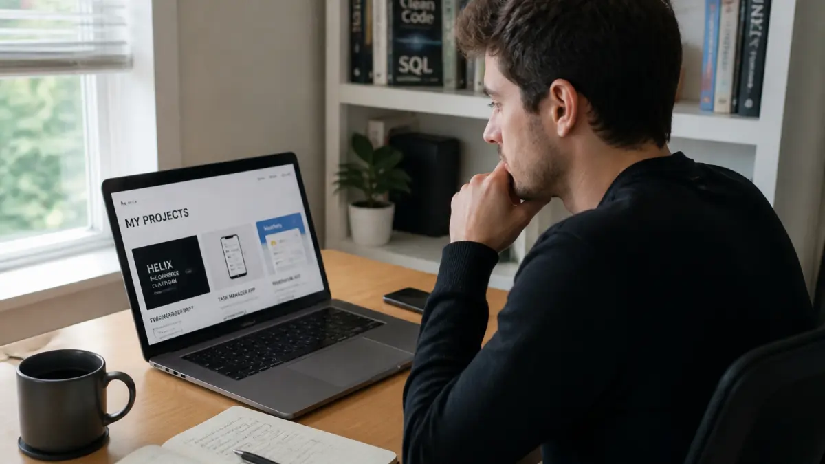 Stage développeur web : comment préparer un portfolio qui rassure une entreprise