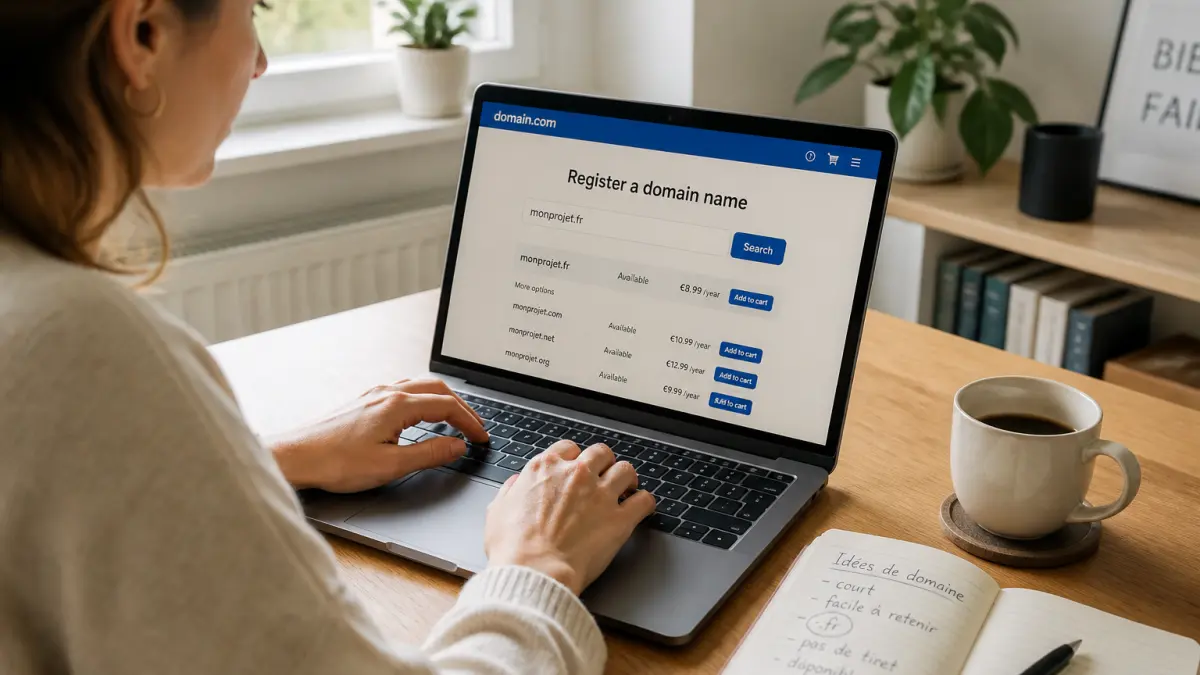 Nom de domaine : critères simples pour choisir une adresse efficace