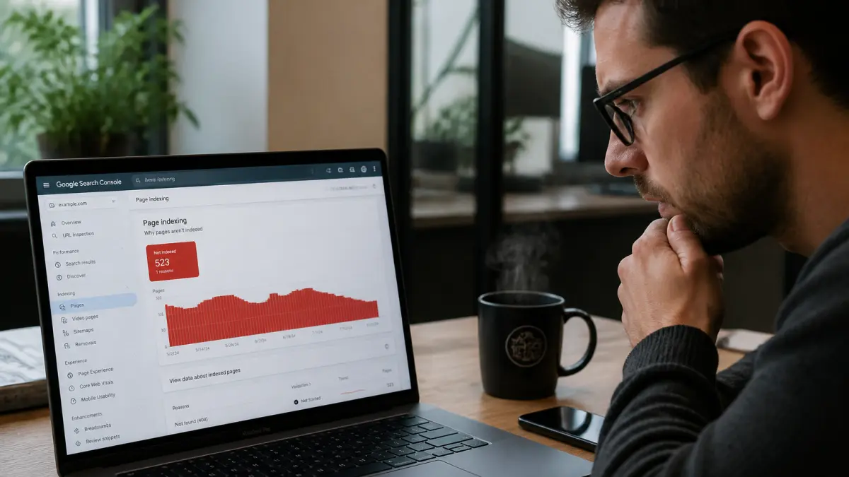 Search Console : quelles erreurs surveiller après la mise en ligne d’un site