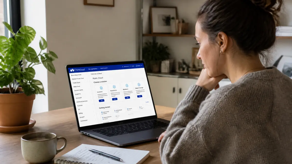 OVH Cloud : comment créer un premier hébergement sans se tromper d’offre