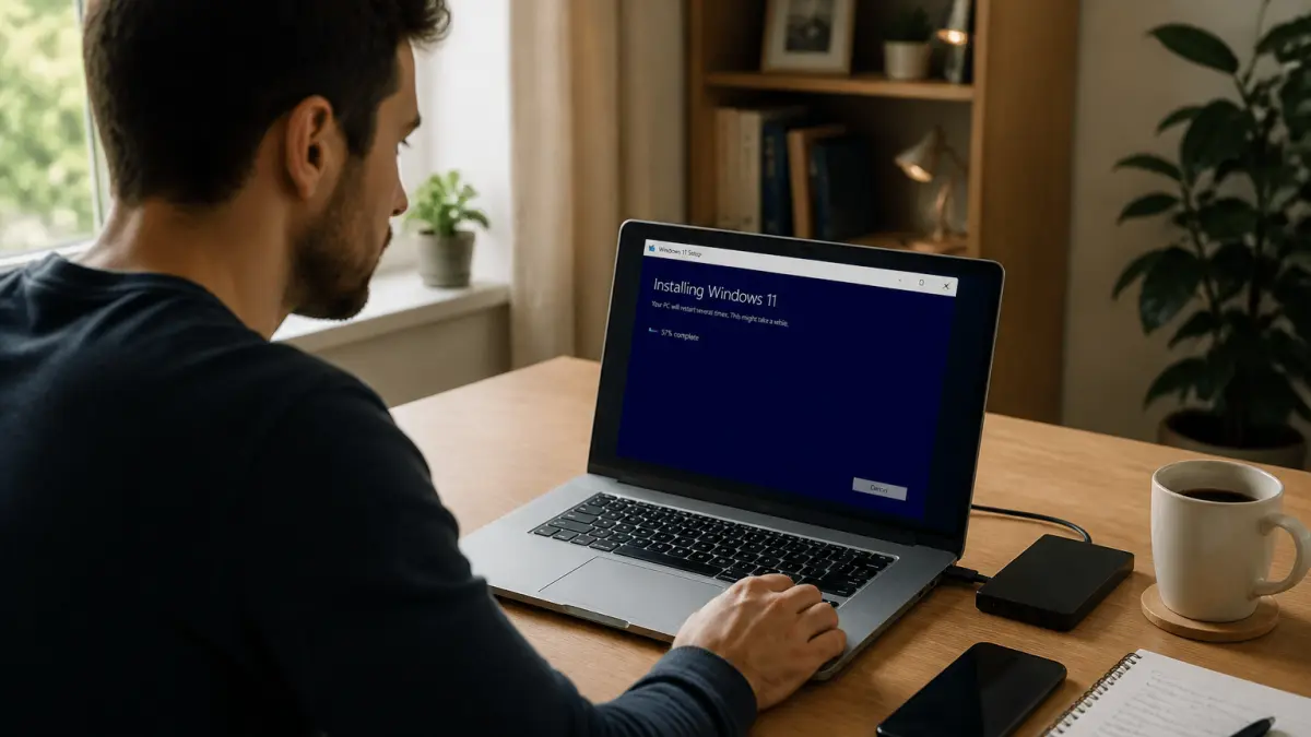 Comment installer Windows 11 facilement quand on débute en informatique