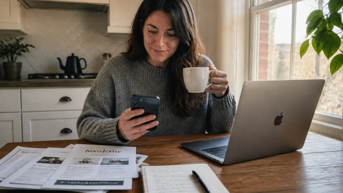 Exemples newsletter : formats simples pour informer et fidéliser une audience