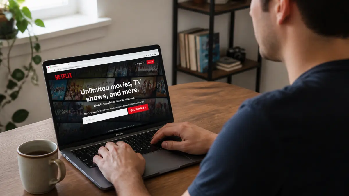 Regarder Netflix sur ordinateur : quelles étapes pour accéder à vos séries depuis un navigateur
