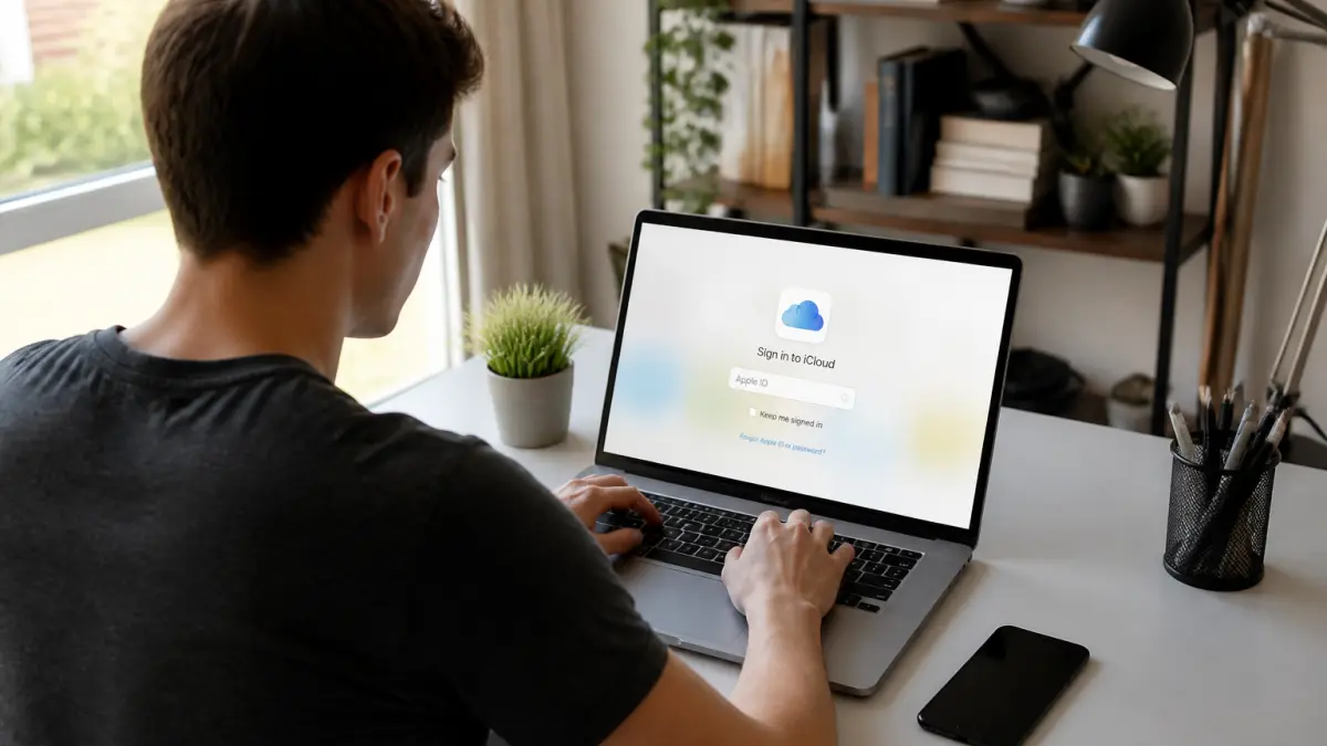 Se connecter à son compte iCloud depuis un navigateur Internet