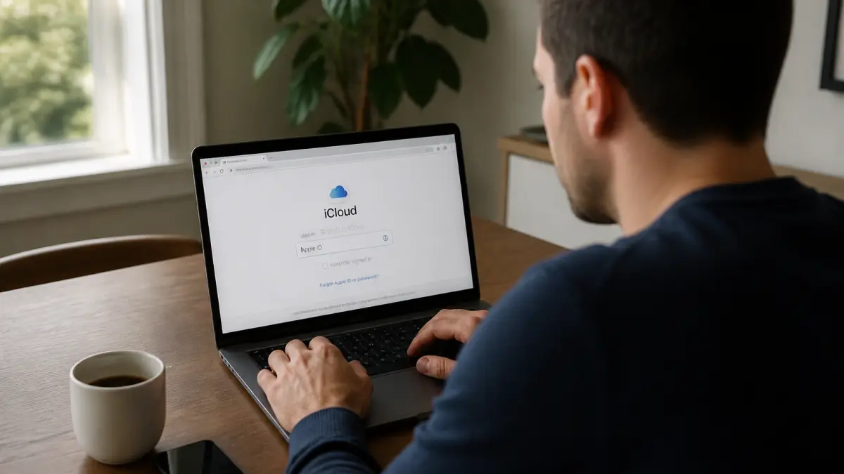 Se connecter à son compte iCloud depuis un navigateur Internet