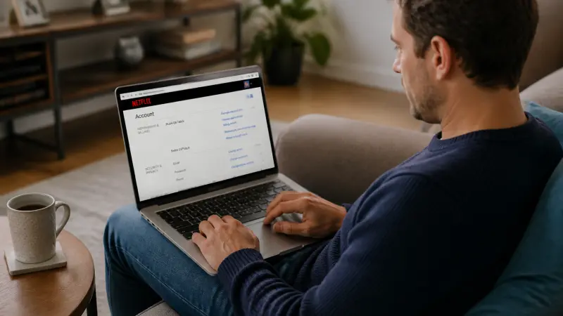 Modifier facilement le mot de passe de votre compte Netflix étape par étape
