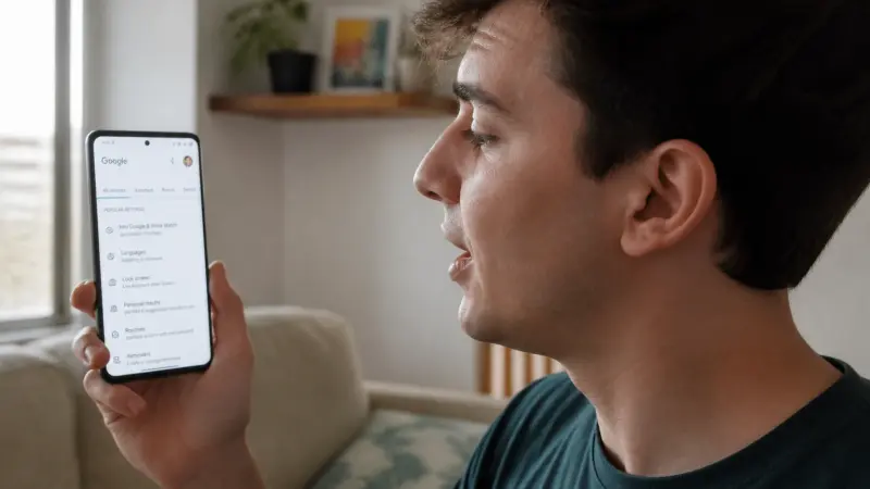 Activer la commande vocale OK Google sur un appareil Android