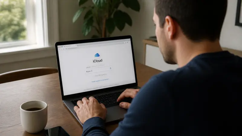 Se connecter à son compte iCloud depuis un navigateur Internet